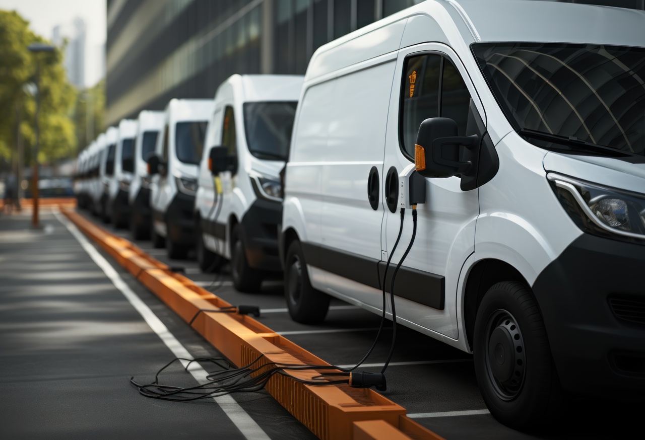 Electric Fleet Vehicles Charging