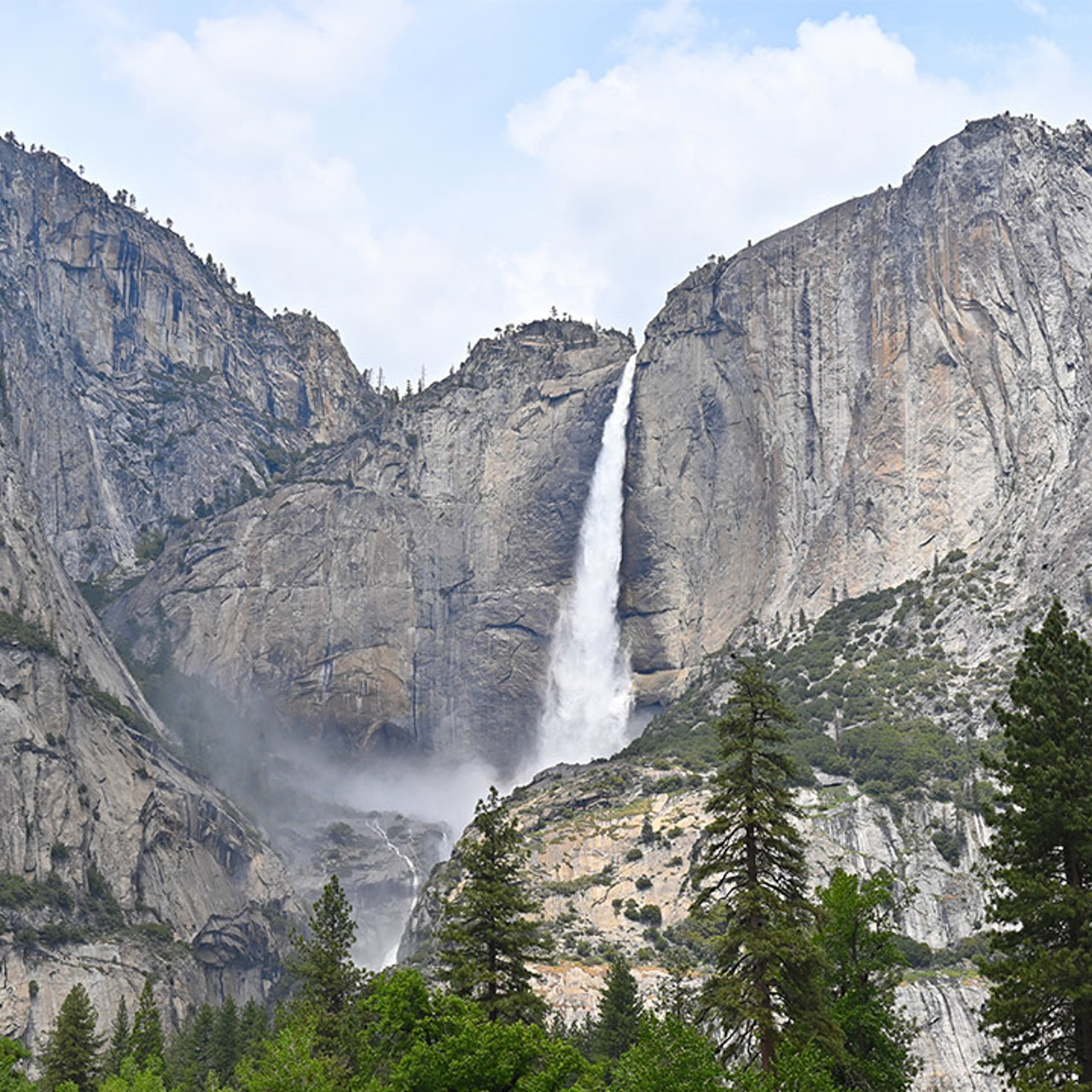 Yosemite National Park Waterfall