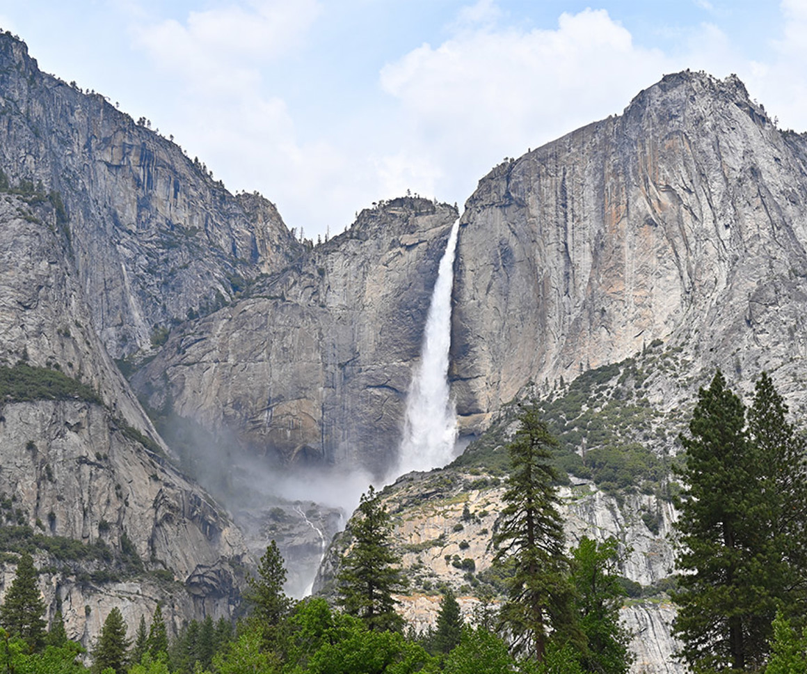 Yosemite National Park Waterfall