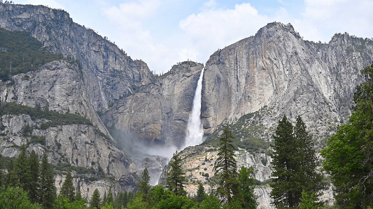 Yosemite National Park Waterfall