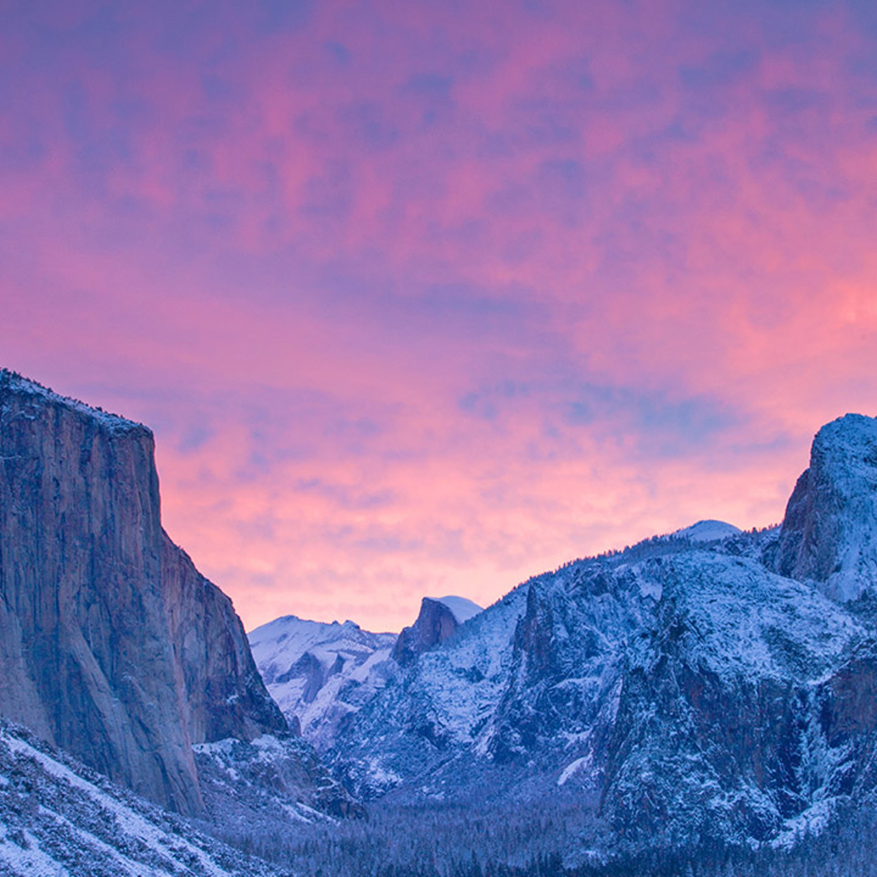National Park In Winter