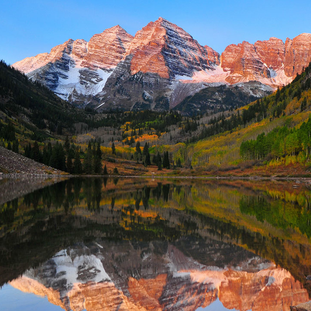 Lake Reflecting Mountain