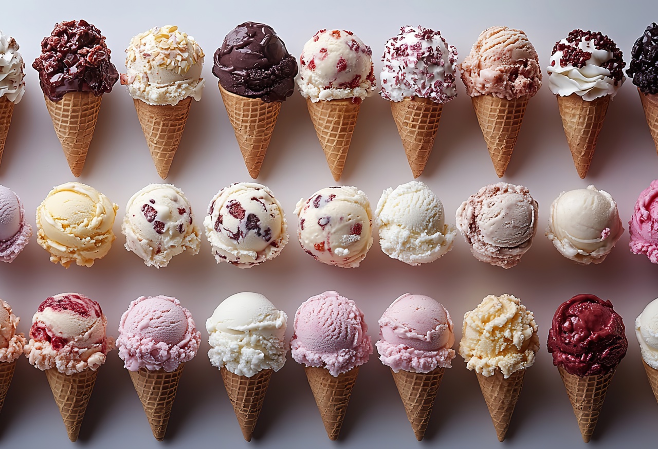 Ice cream varieties