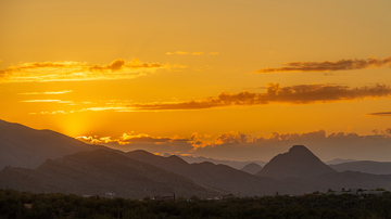 National Park And Sunrise