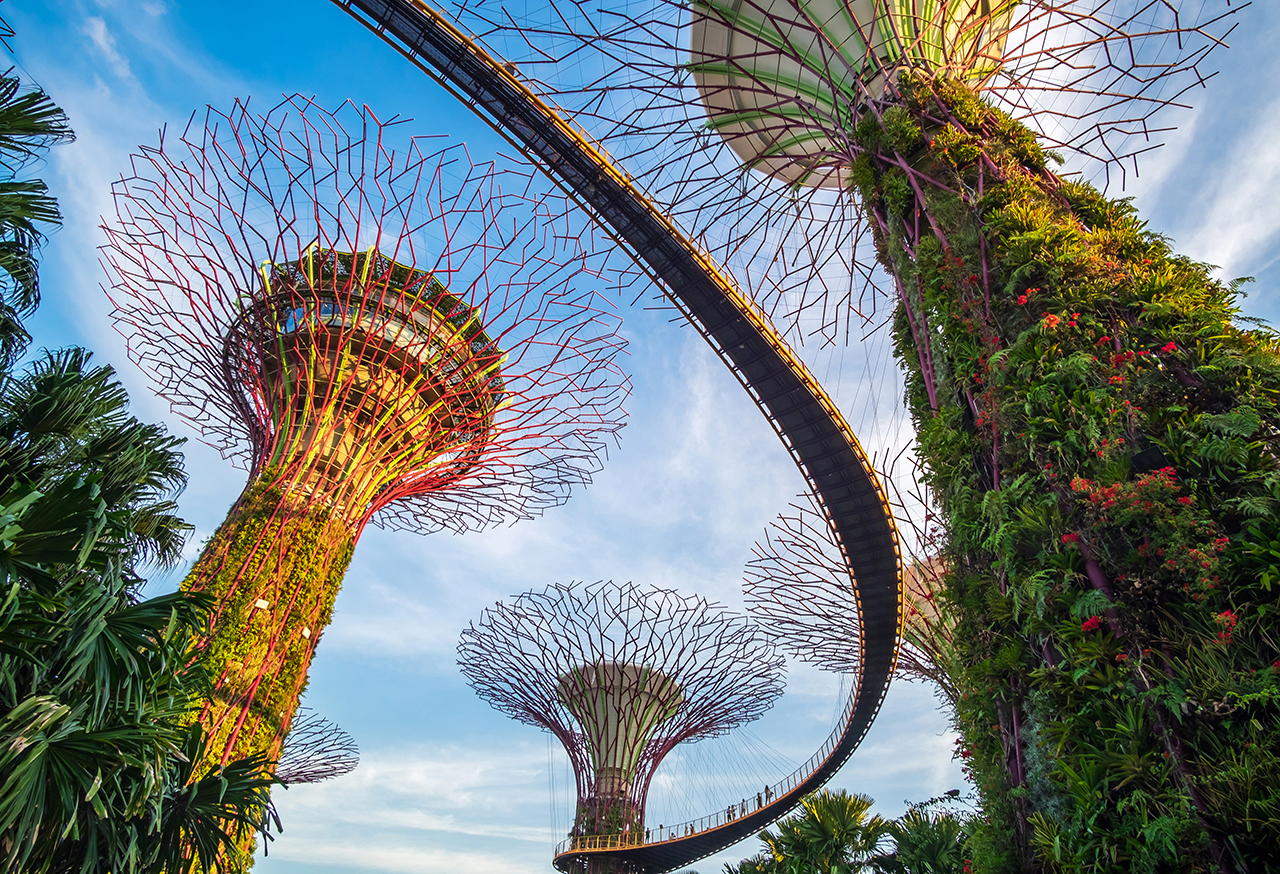 Structures with gardens