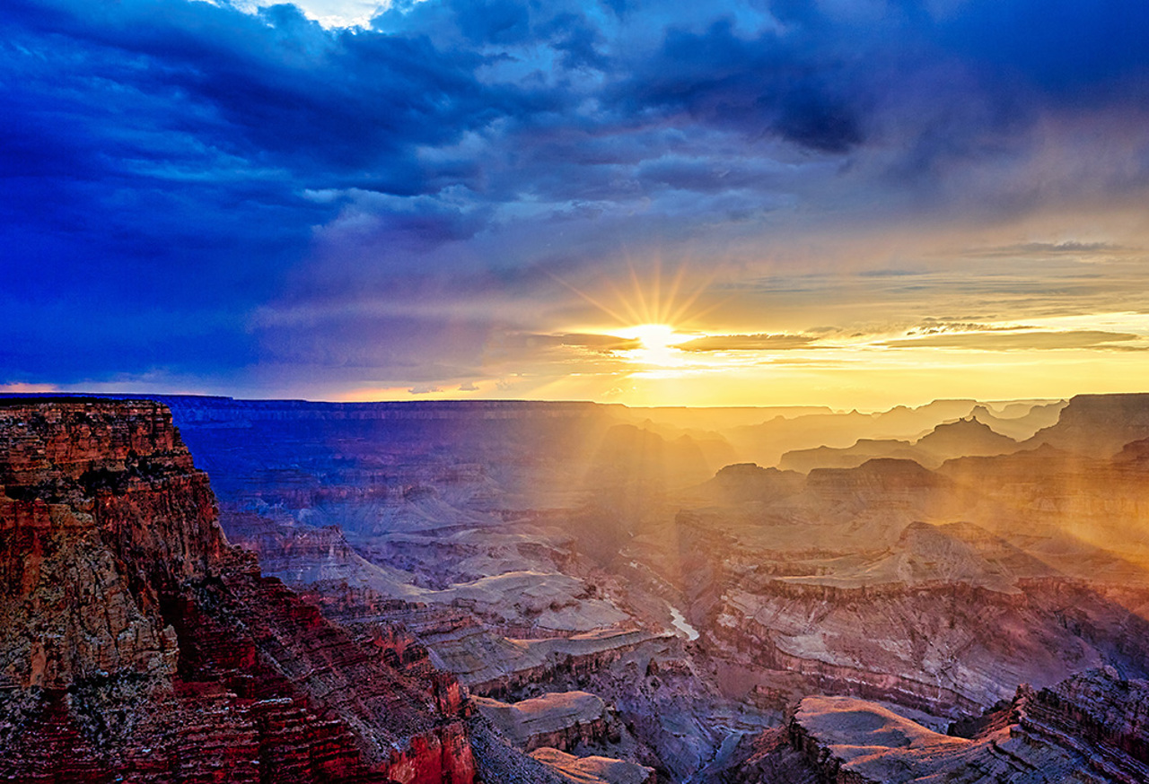 Sunrise Over Grand Canyon