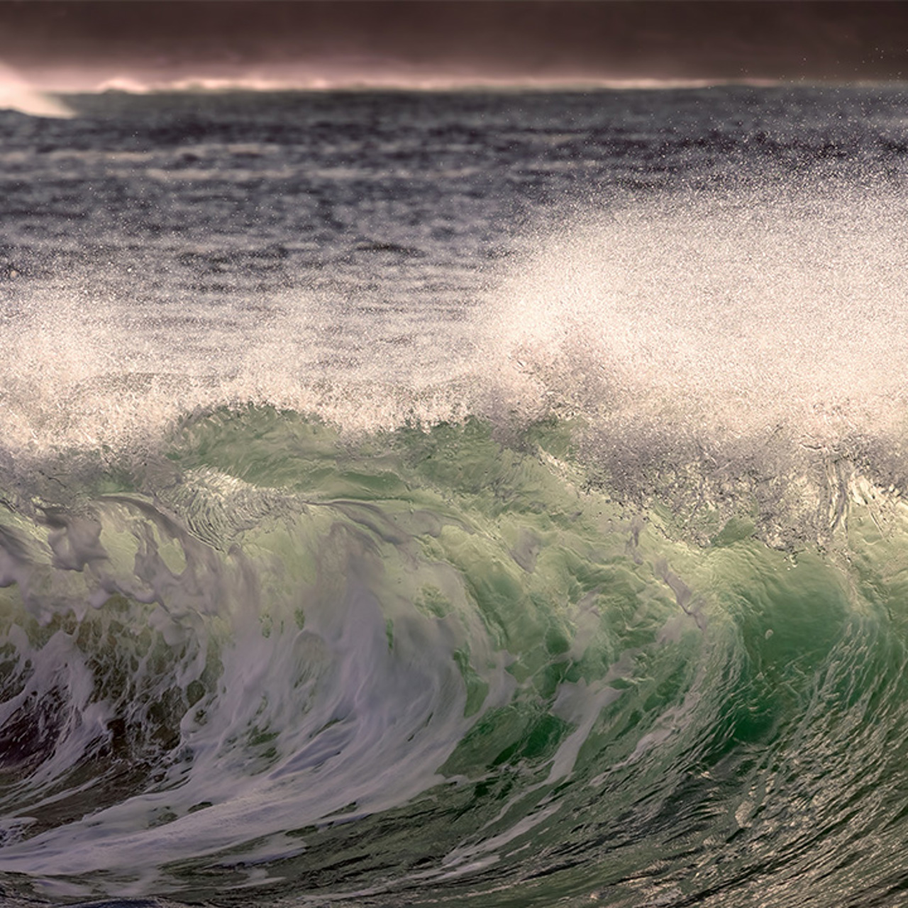 Waves On Hawaiian Coast