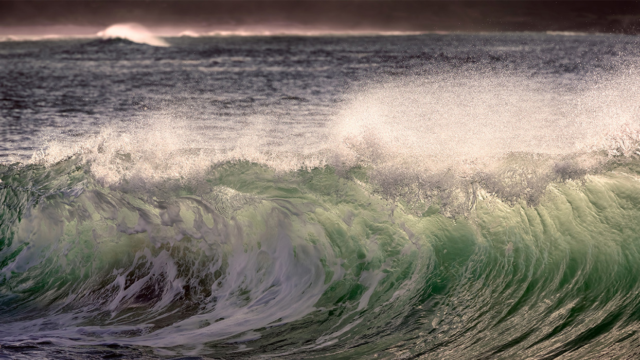 Waves On Hawaiian Coast