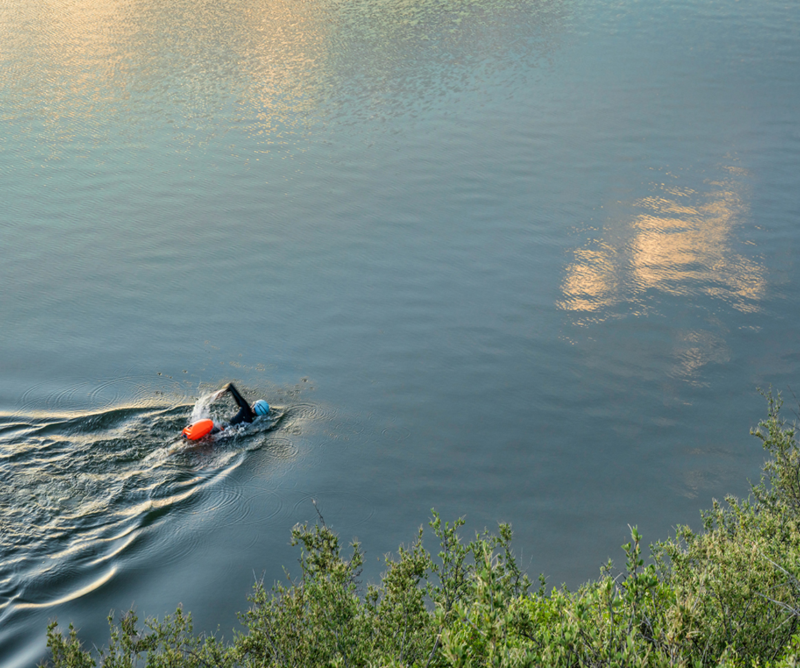 Swimmer in water